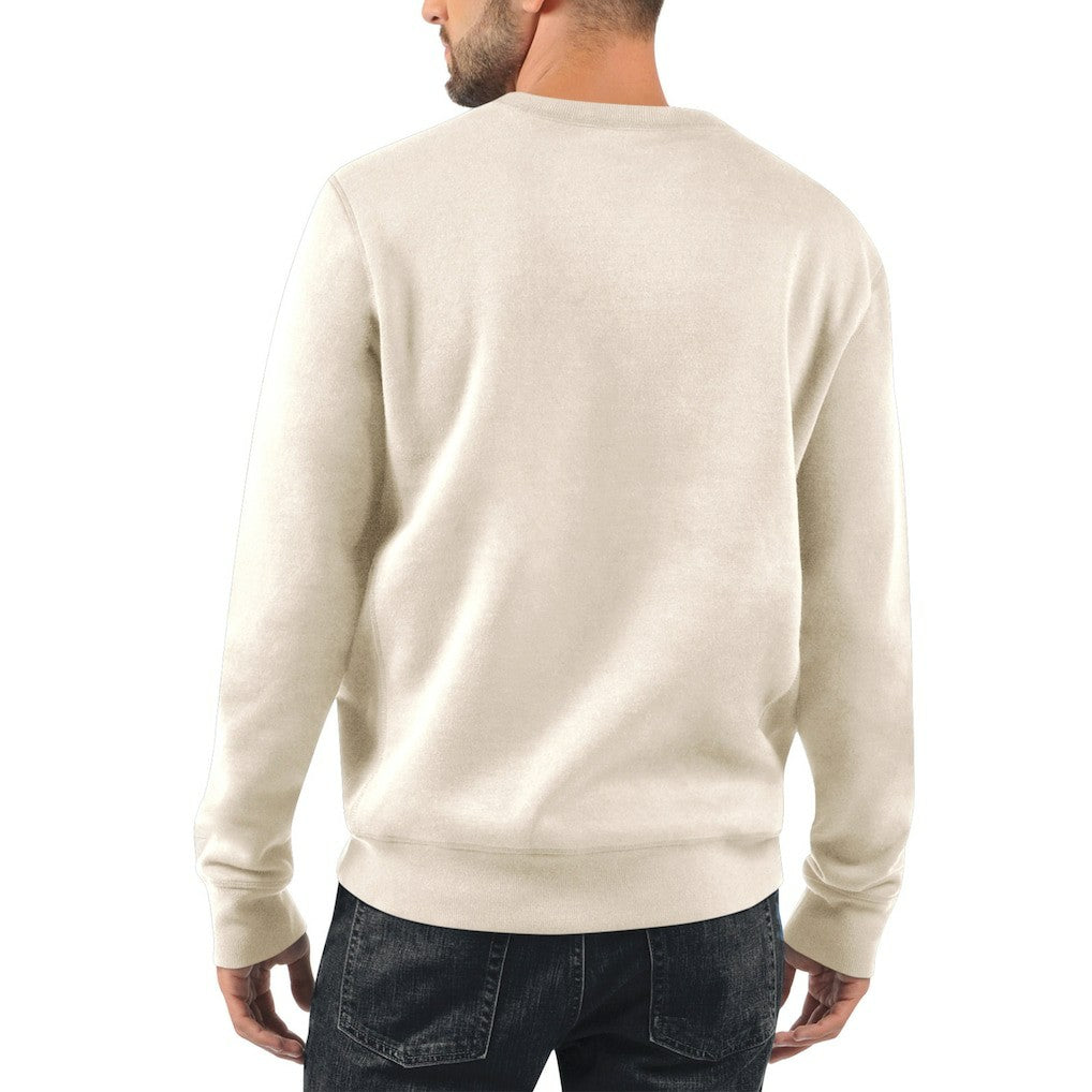 New York Giants Starter 1925 Collection Long Sleeve Pullover Sweatshirt - Oatmeal discount