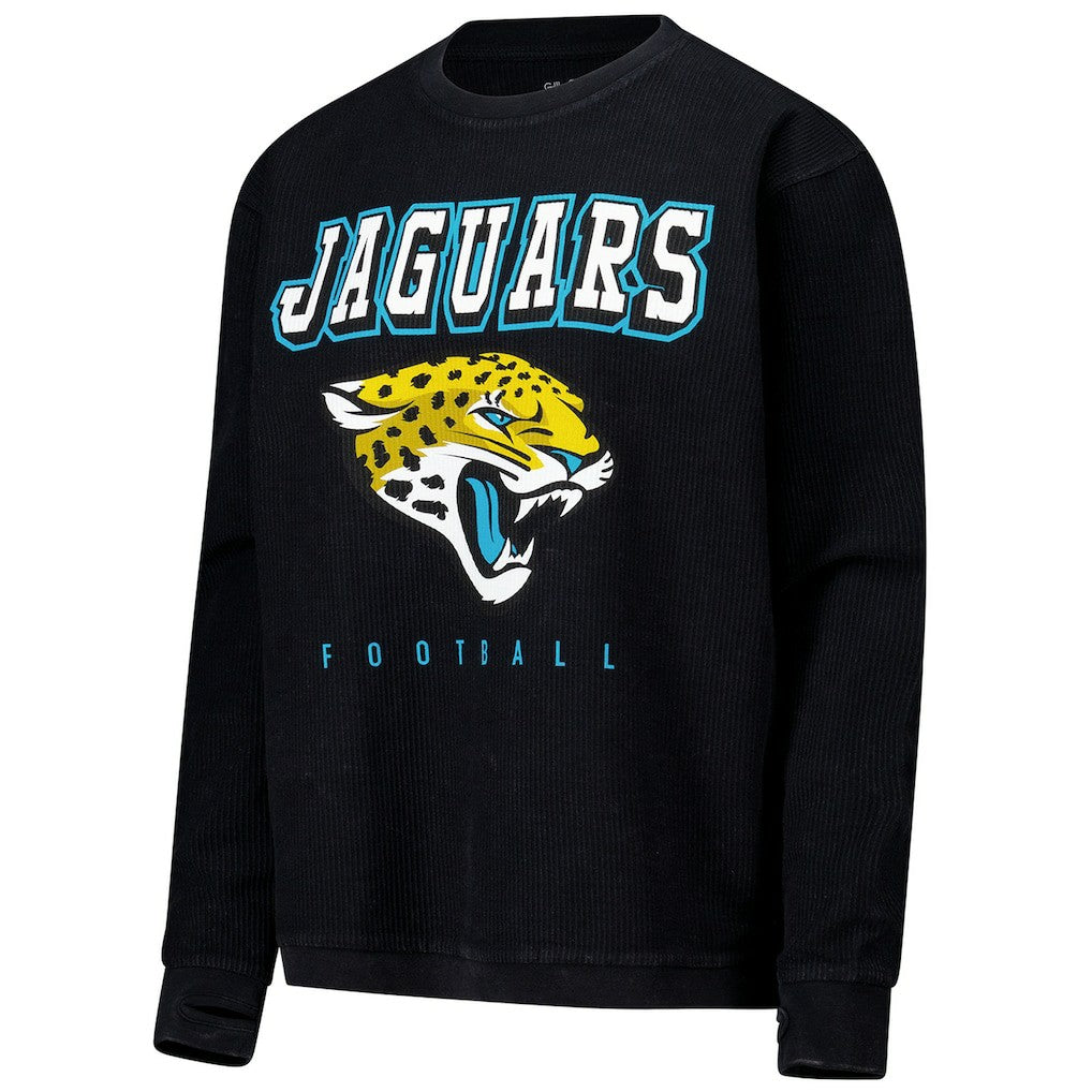 Jacksonville Jaguars G-III 4Her by Carl Banks Women's Comfy Cord Pullover Sweatshirt - Black outlet