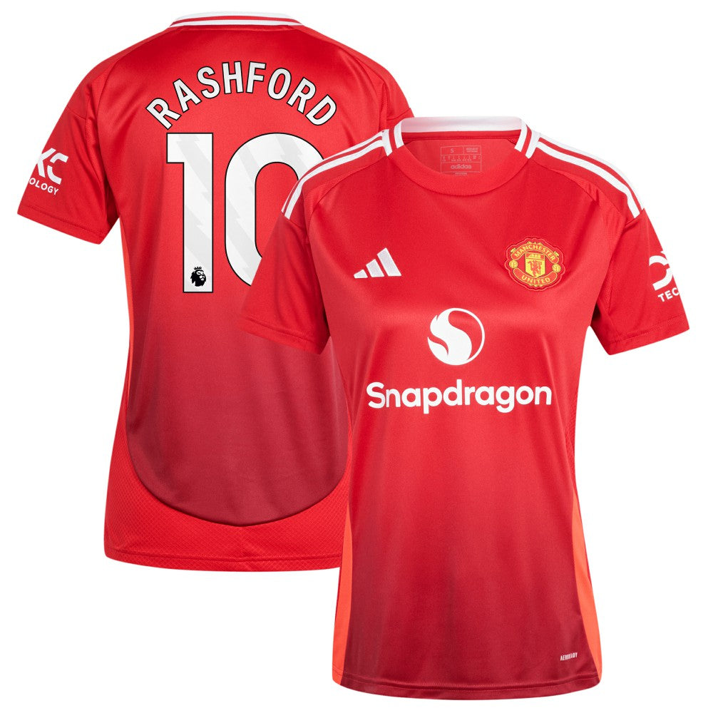 Marcus Rashford Manchester United Women's 2024/25 Home Replica Player Jersey - Red online