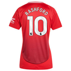 Marcus Rashford Manchester United Women's 2024/25 Home Replica Player Jersey - Red online