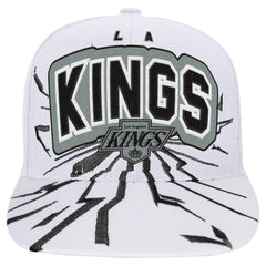Los Angeles Kings Mitchell & Ness Youth After Shock Snapback Hat - White Hats