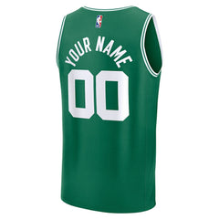 Boston Celtics Youth Fast Break Custom Replica Jersey - Kelly Green - Icon Edition discount