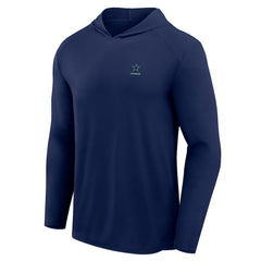 Dallas Cowboys Front Office Power Mono Long Sleeve Hoodie T-Shirt - Navy for sale