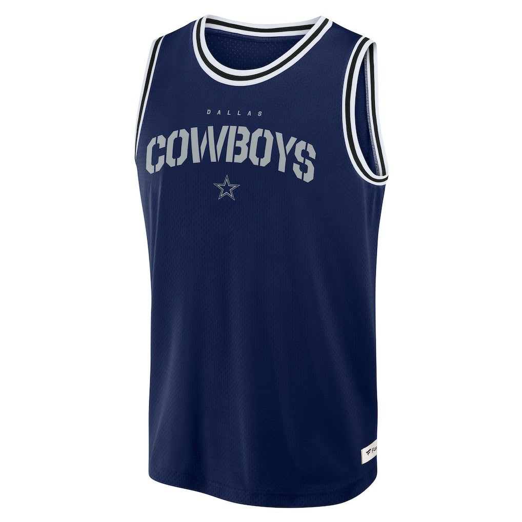 Dallas Cowboys Elements Future Ground Jersey Tank Top - Navy for sale