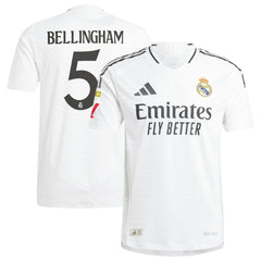 Jude Bellingham Real Madrid 2024/25 Home Player Jersey - White on sale