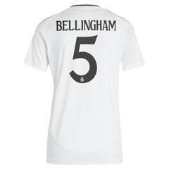 Jude Bellingham Real Madrid Women's 2024/25 Home Replica Player Jersey - White outlet