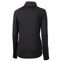 Detroit Lions Cutter & Buck Women's Adapt Eco Knit Stretch Recycled Half-Zip Pullover Top - Black outlet
