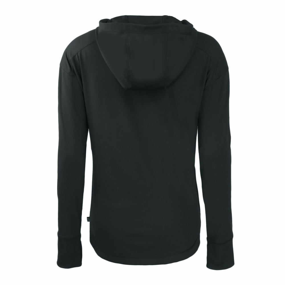 Green Bay Packers Cutter & Buck Women's Daybreak Eco Recycled Full-Zip Hoodie - Black on sale