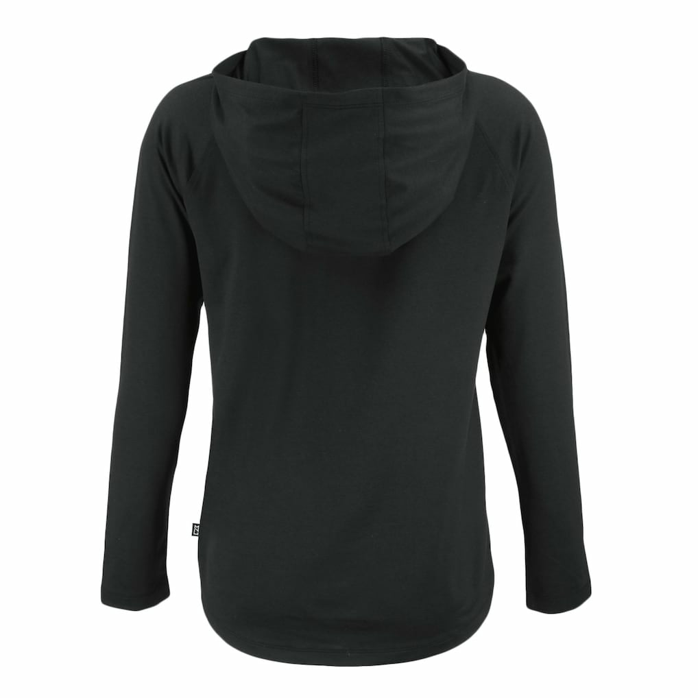Buffalo Bills Cutter & Buck Women's Coastline Epic Comfort Eco Recycled Long Sleeve Hoodie T-Shirt - Black online