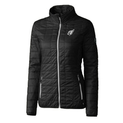 Arizona Cardinals Cutter & Buck Women's Rainier PrimaLoft Eco Insulated Full-Zip Puffer Jacket - Black online