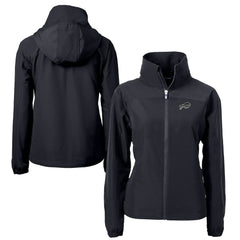 Buffalo Bills Cutter & Buck Women's Charter Eco Recycled Full-Zip Hoodie Jacket - Black online