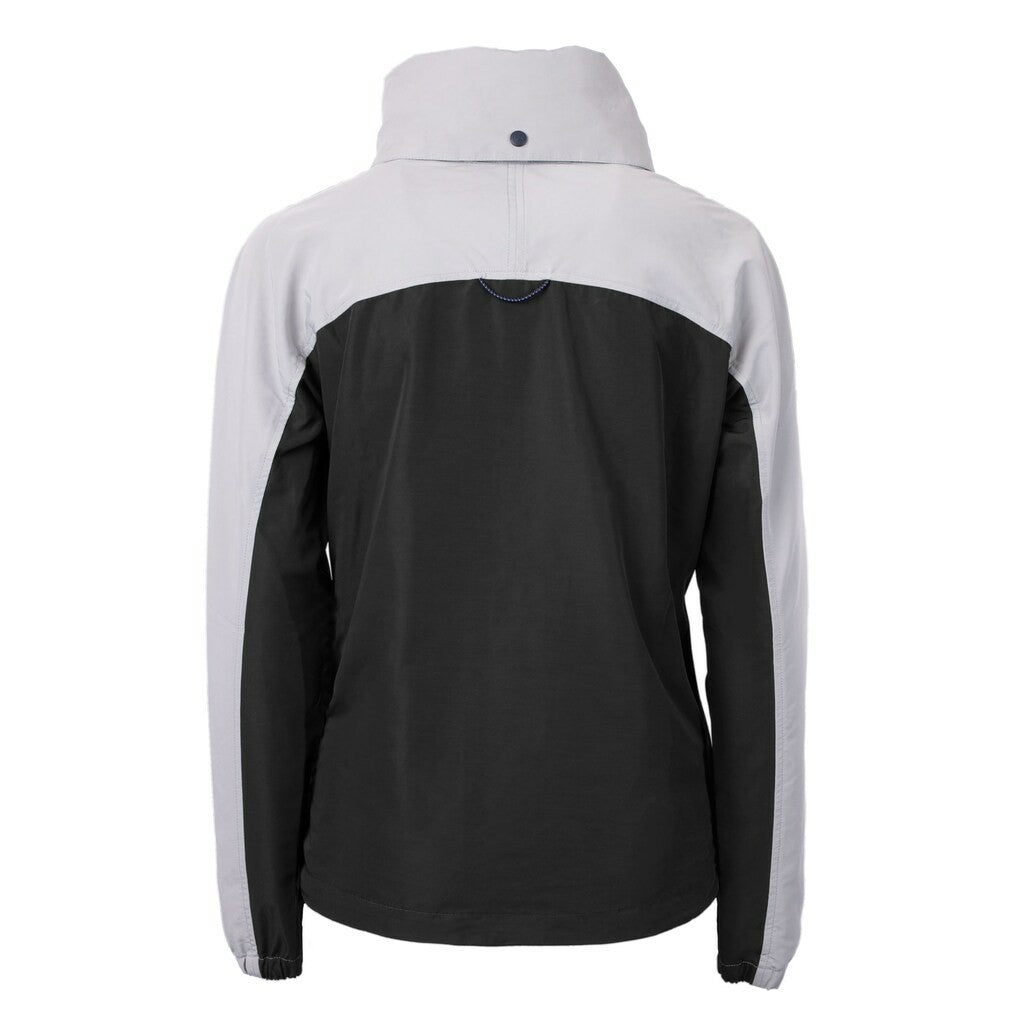 Buffalo Bills Cutter & Buck Women's Charter Eco Recycled Half-Zip Hoodie Anorak Jacket - Black for sale