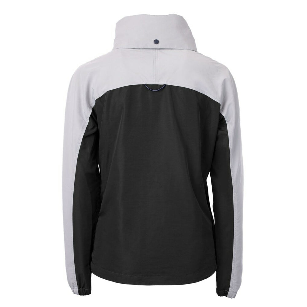 Buffalo Bills Cutter & Buck Women's Charter Eco Recycled Half-Zip Hoodie Anorak Jacket - Black for sale