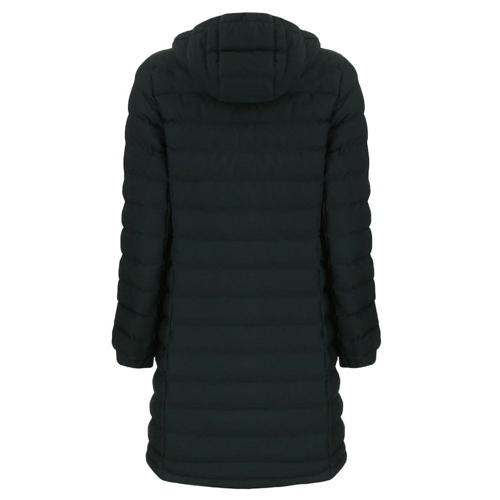 Cincinnati Bengals Cutter & Buck Women's Mission Ridge Repreve Eco Insulated Full-Zip Hoodie Long Puffer Jacket - Black on sale