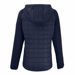 Denver Broncos Cutter & Buck Women's Rainier PrimaLoft Eco Hybrid Full-Zip Hoodie Jacket - Navy outlet