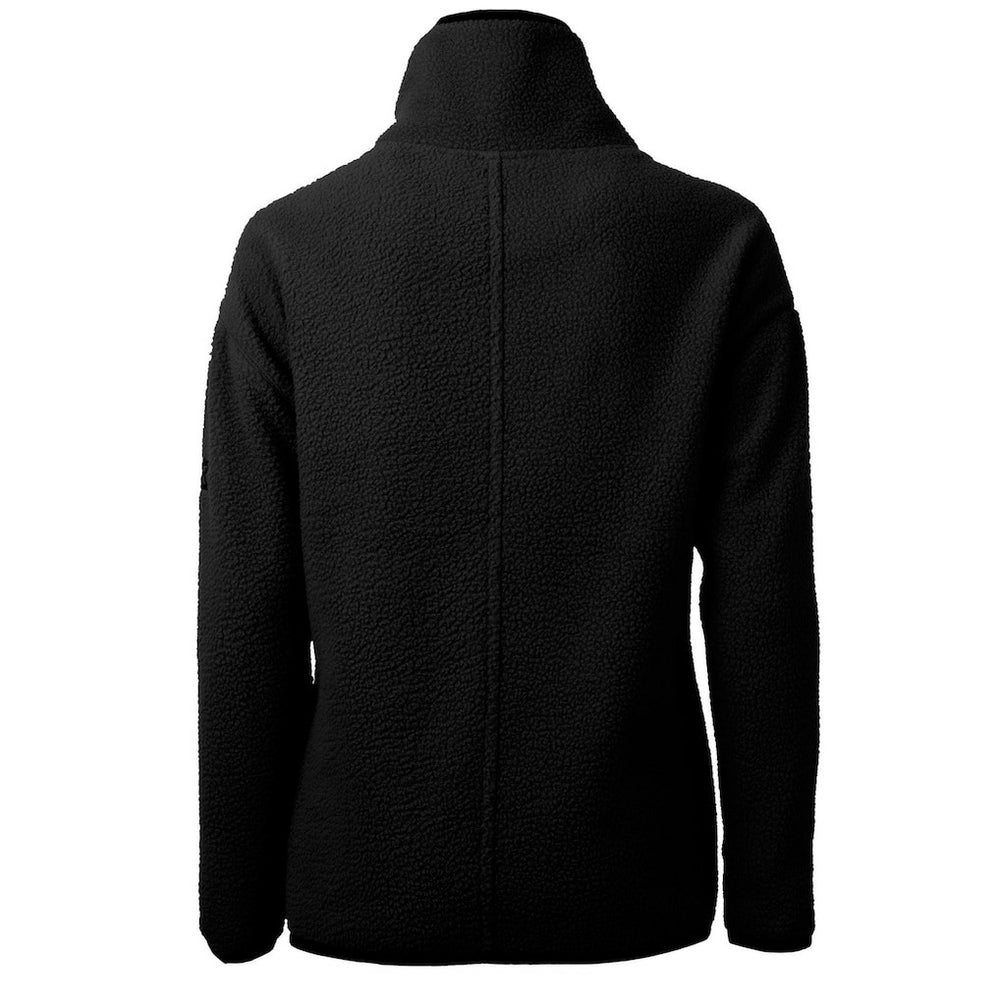 Minnesota Vikings Cutter & Buck Women's Cascade Eco Sherpa Fleece Half-Zip Jacket - Black on sale