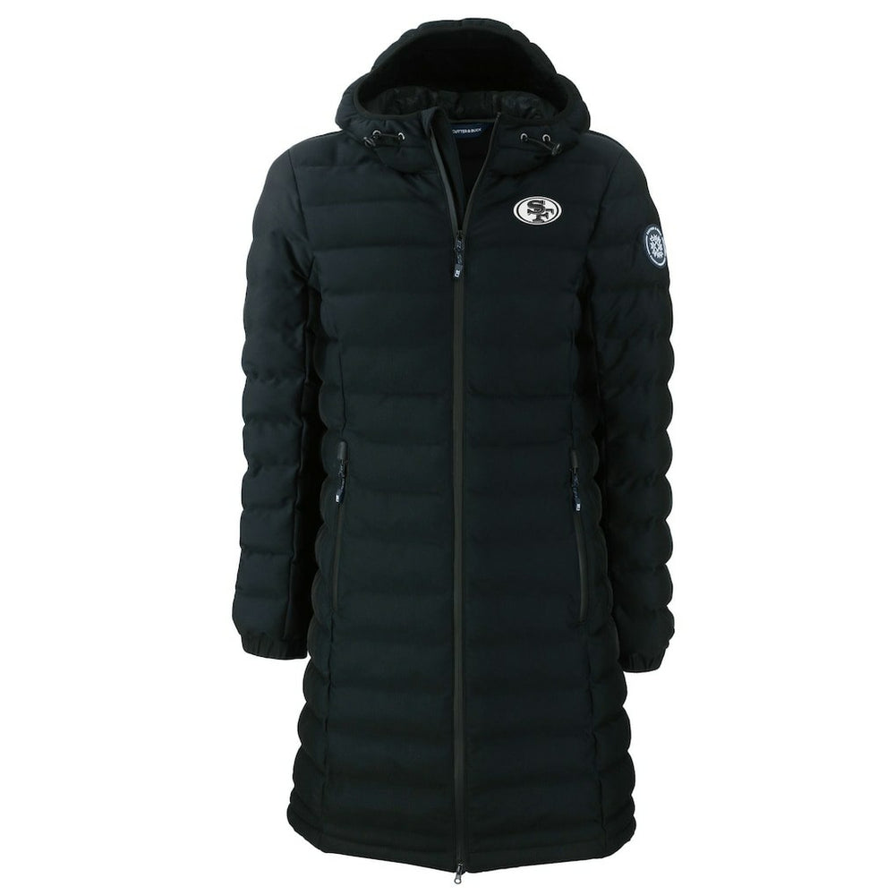 San Francisco 49ers Cutter & Buck Women's Mission Ridge Repreve Eco Insulated Full-Zip Hoodie Long Puffer Jacket - Black discount