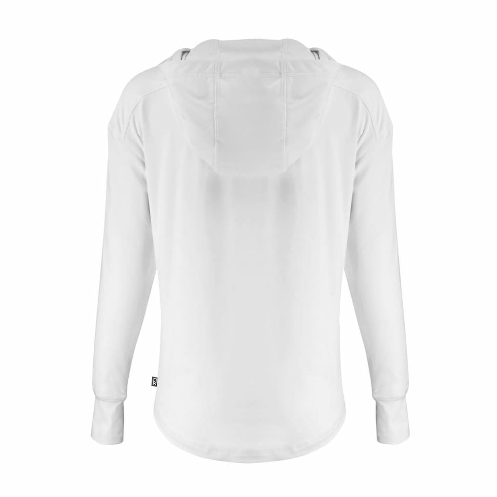 Seattle Seahawks Cutter & Buck Women's Daybreak Eco Recycled Half-Zip Hoodie - White sale