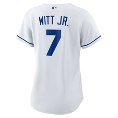 Bobby Witt Jr. Kansas City Royals Women's Home Replica Player Jersey White