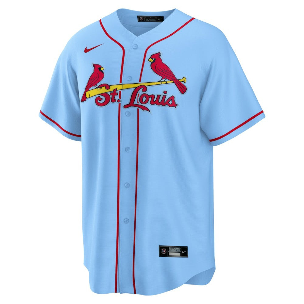 Nolan Arenado St. Louis Cardinals 2024 Alternate Replica Jersey Light Blue