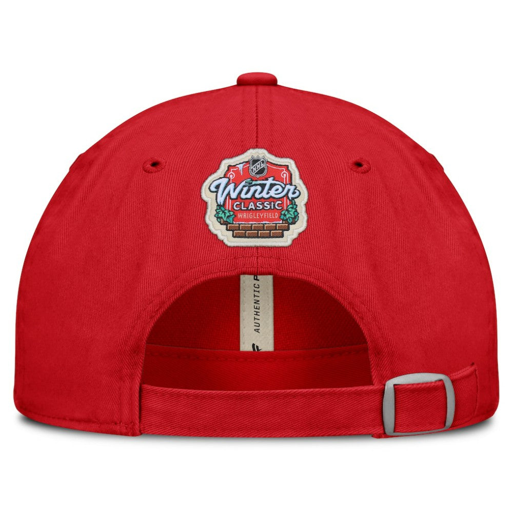 Chicago Blackhawks Fanatics Women's 2025 NHL Winter Classic Adjustable Hat - Red Hats