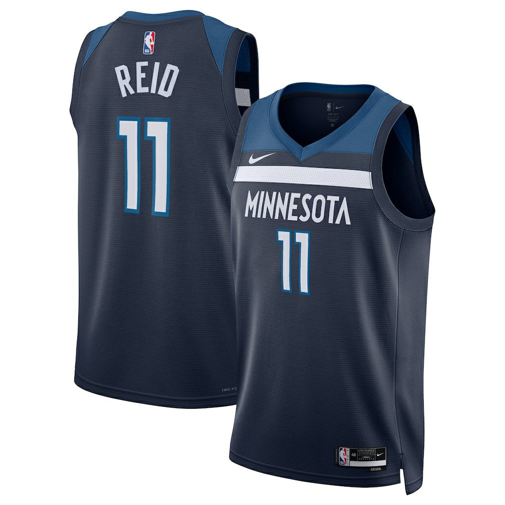 Naz Reid Minnesota Timberwolves Unisex Swingman Replica Jersey - Icon Edition - Navy shop