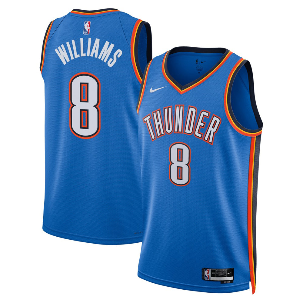 Jalen Williams Oklahoma City Thunder Unisex Swingman Replica Jersey - Icon Edition - Blue online