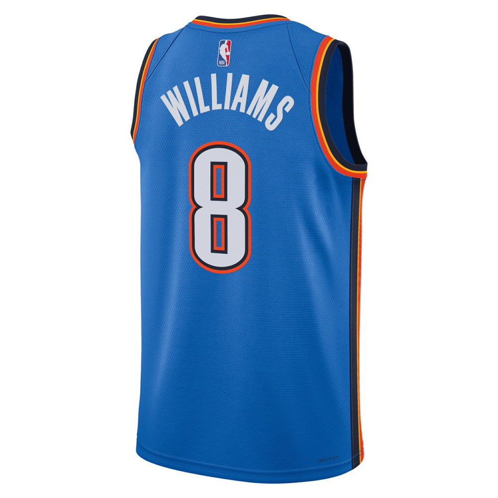 Jalen Williams Oklahoma City Thunder Unisex Swingman Replica Jersey - Icon Edition - Blue online