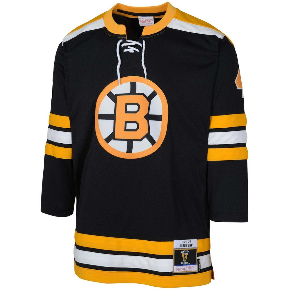 Bobby Orr Boston Bruins Mitchell & Ness Youth  Power Play Player Jersey - Black Jerseys