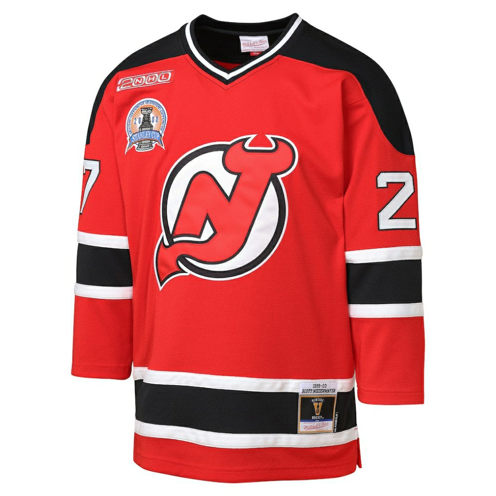 Scott Niedermayer New Jersey Devils Mitchell & Ness Youth  1999/00 Power Play Player Jersey - Red Jerseys