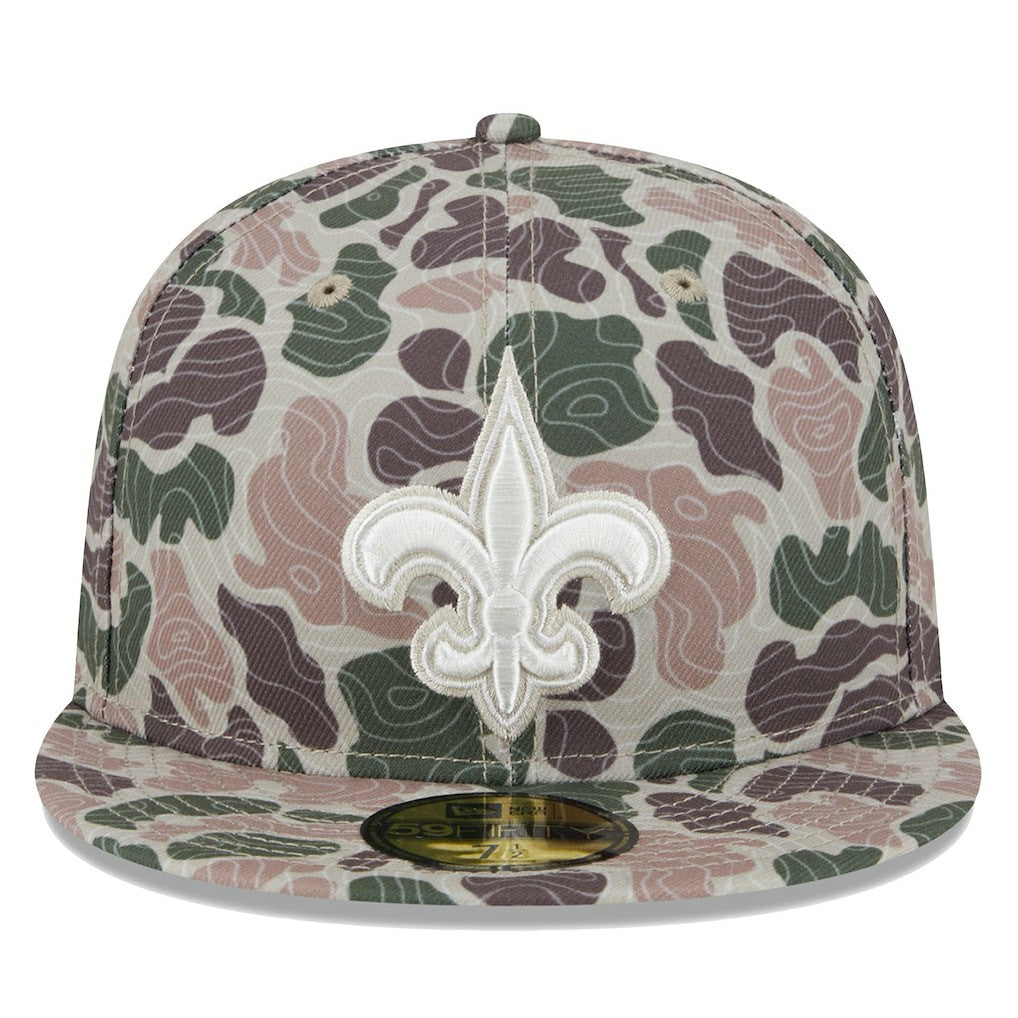 New Orleans Saints New Era Geo Camo 59FIFTY Fitted Hat online