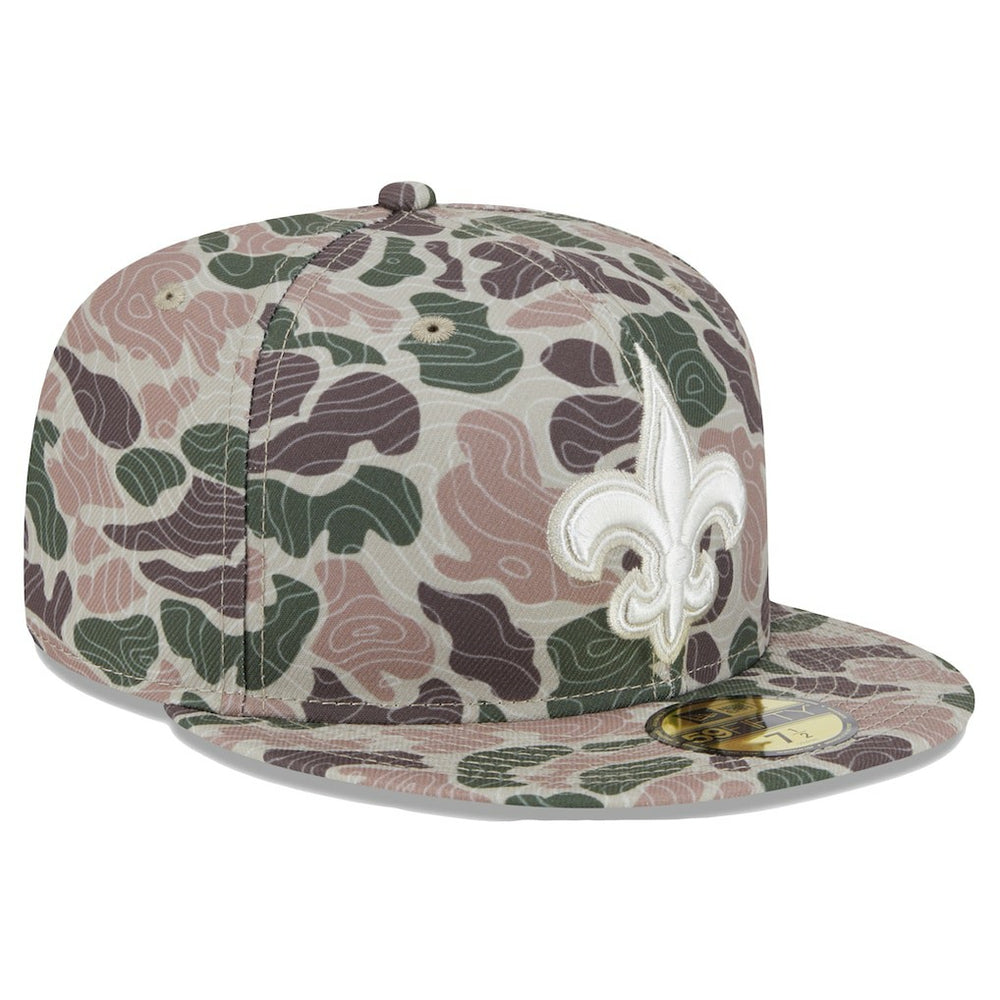 New Orleans Saints New Era Geo Camo 59FIFTY Fitted Hat online