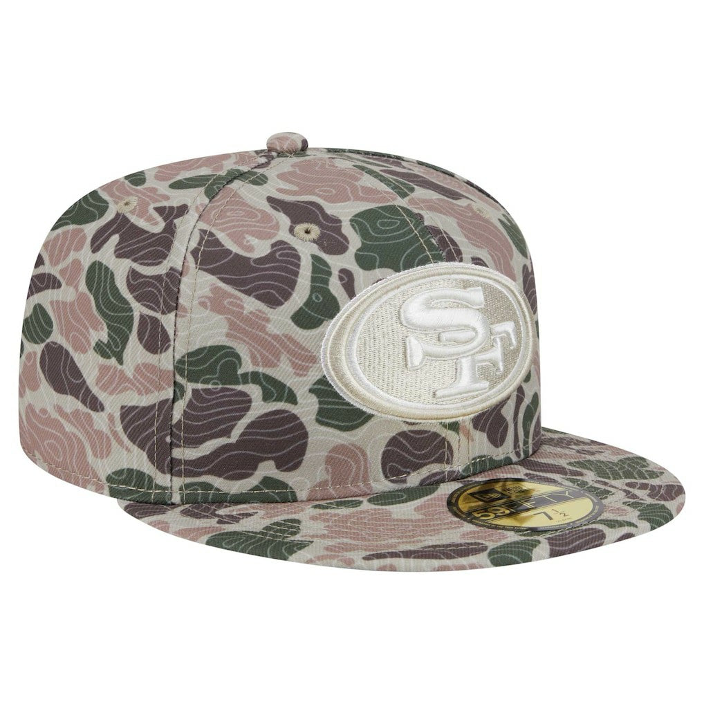 San Francisco 49ers New Era Geo Camo 59FIFTY Fitted Hat online