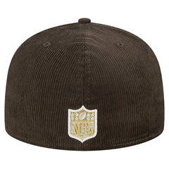 Miami Dolphins New Era Choco Cord 59FIFTY Fitted Hat - Brown discount