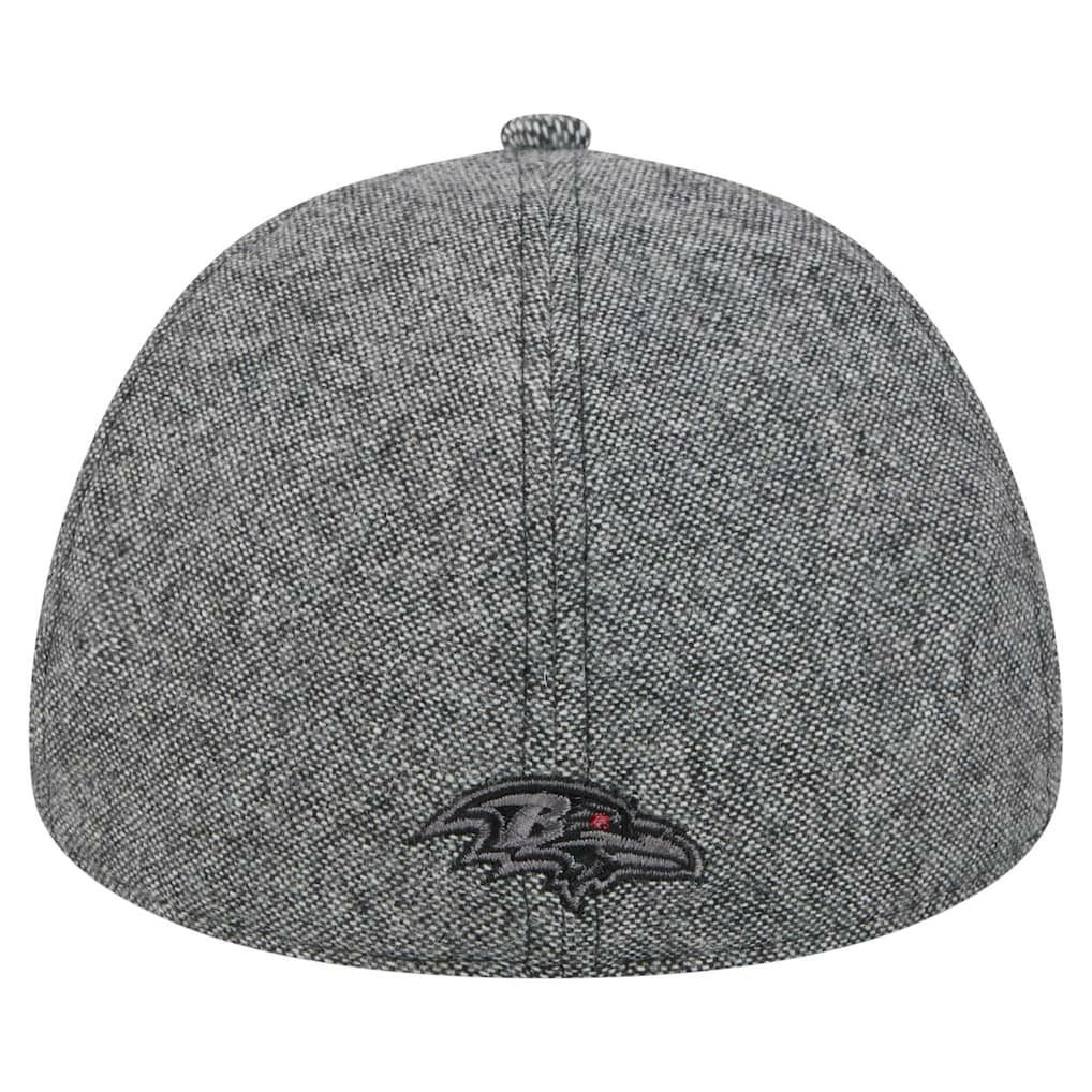 Baltimore Ravens New Era Peaky Duckbill Fitted Hat - Gray cheap