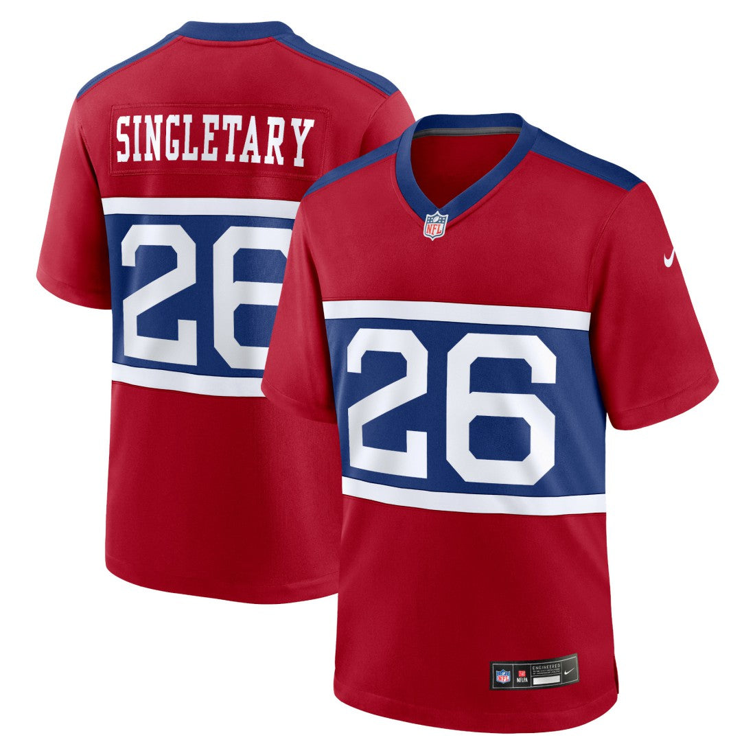 Devin Singletary New York Giants Youth Game Jersey - Red sale