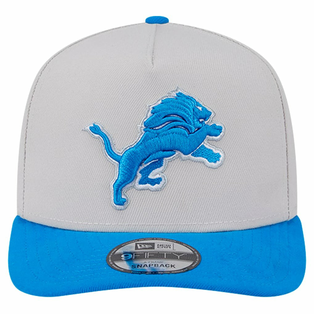 Detroit Lions New Era Decent 9FIFTY A-Frame Snapback Hat - Stone for sale