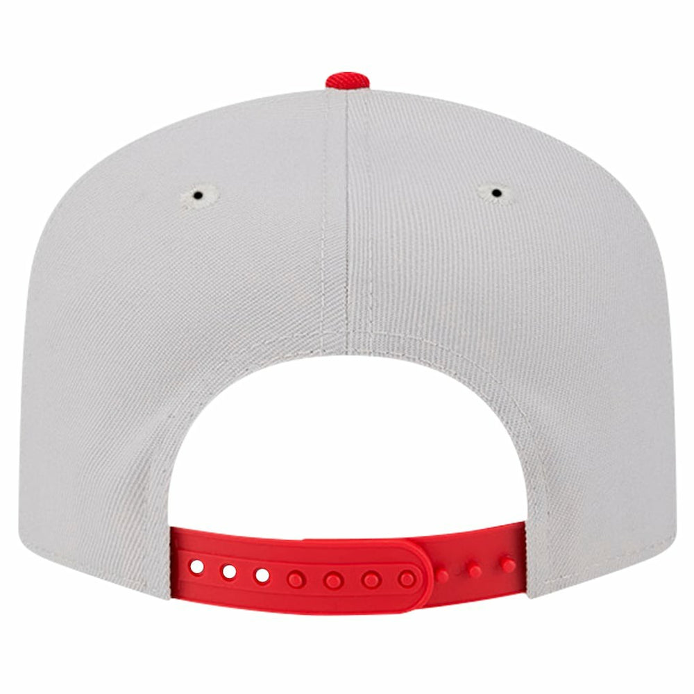 Kansas City Chiefs New Era Decent 9FIFTY A-Frame Snapback Hat - Stone cheap