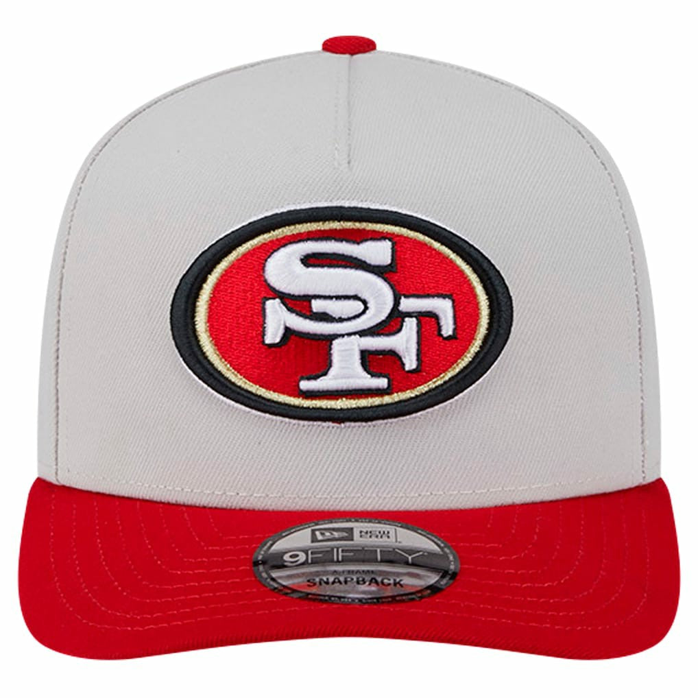San Francisco 49ers New Era Decent 9FIFTY A-Frame Snapback Hat - Stone cheap