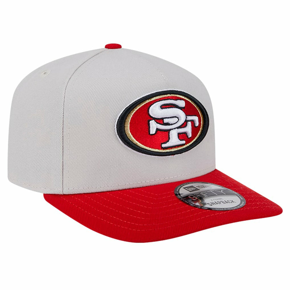 San Francisco 49ers New Era Decent 9FIFTY A-Frame Snapback Hat - Stone cheap