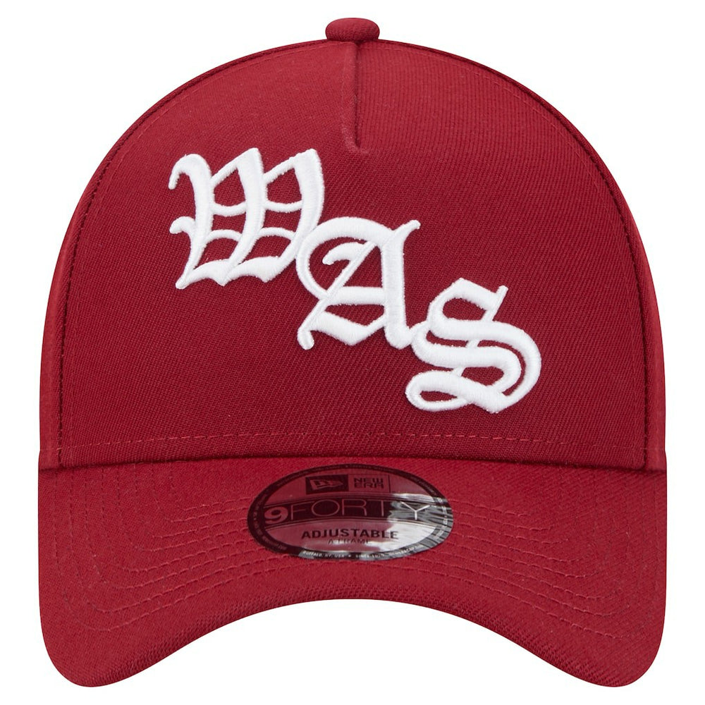 Washington Commanders New Era Mystic 9FORTY A-Frame Adjustable Hat - Burgundy sale