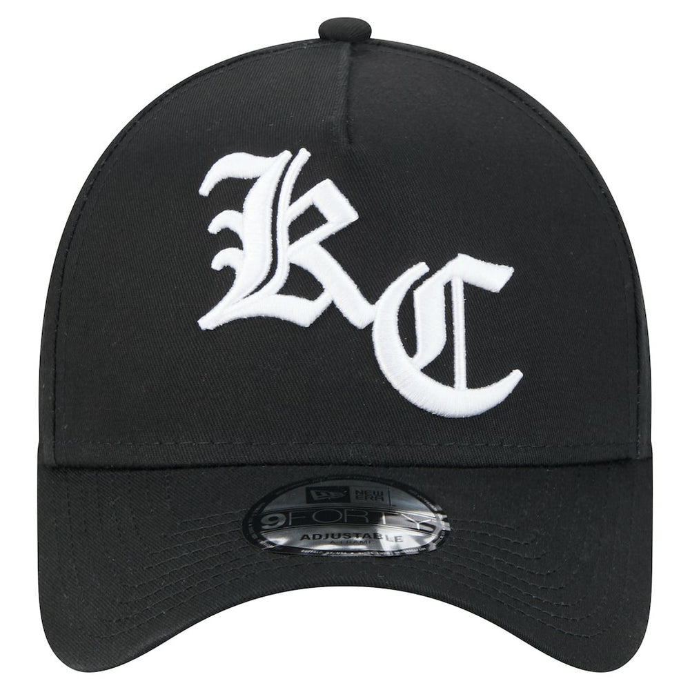 Kansas City Chiefs New Era Mystic 9FORTY A-Frame Adjustable Hat - Black online