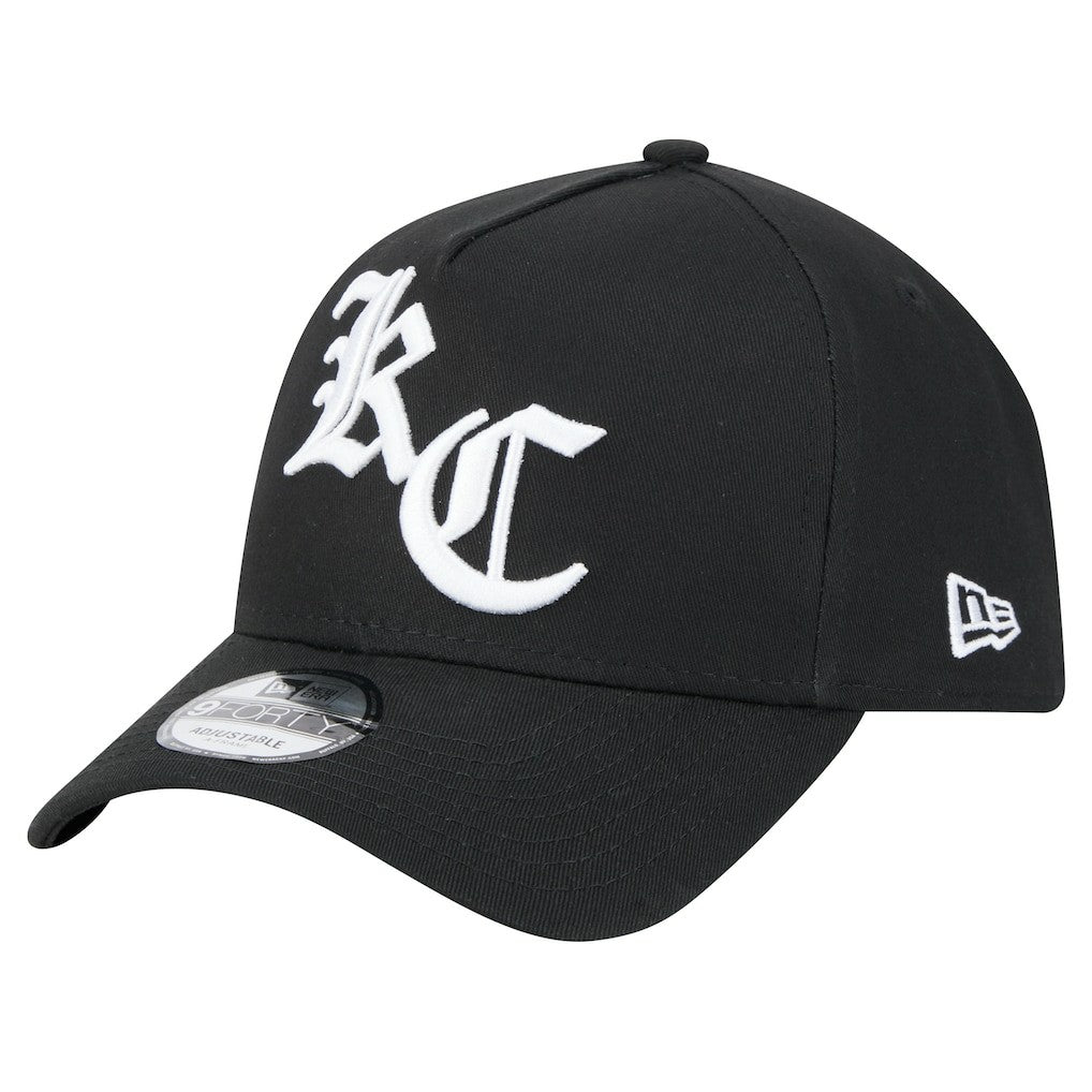 Kansas City Chiefs New Era Mystic 9FORTY A-Frame Adjustable Hat - Black online