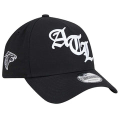 Atlanta Falcons New Era Mystic 9FORTY A-Frame Adjustable Hat - Black sale