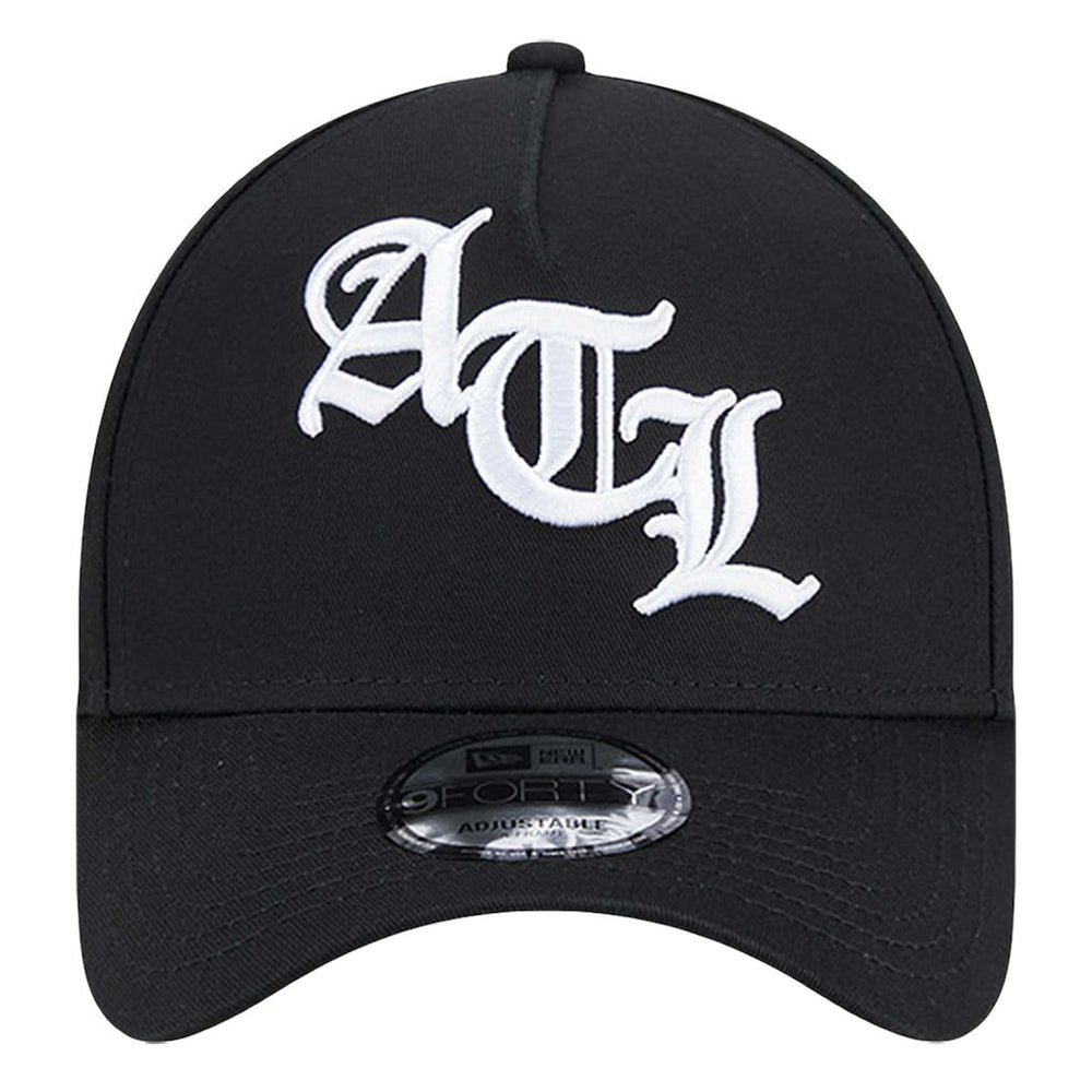 Atlanta Falcons New Era Mystic 9FORTY A-Frame Adjustable Hat - Black sale