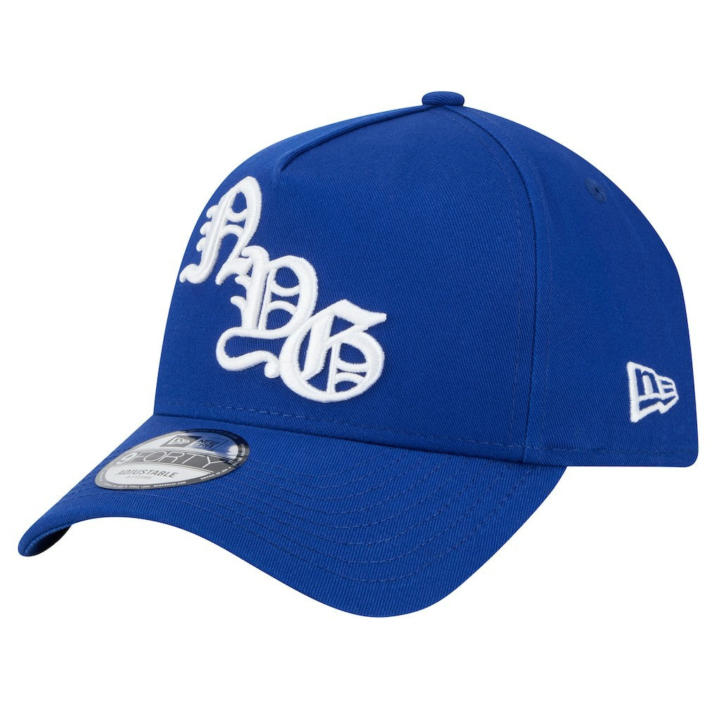 New York Giants New Era Mystic 9FORTY A-Frame Adjustable Hat - Royal cheap