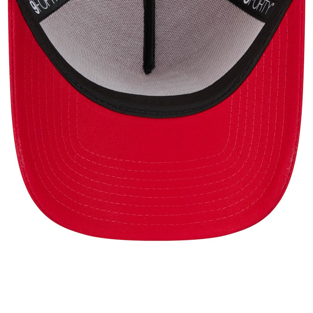 San Francisco 49ers New Era Mystic 9FORTY A-Frame Adjustable Hat - Scarlet cheap