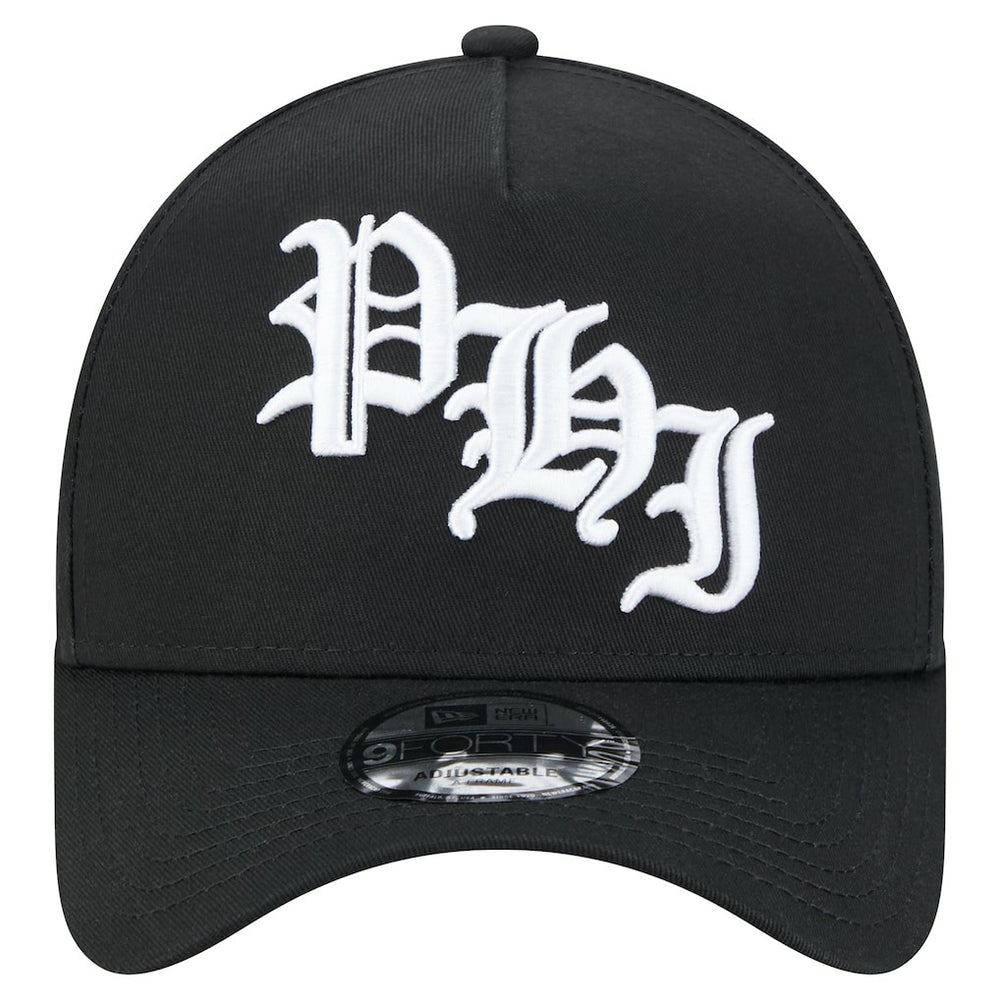 Philadelphia Eagles New Era Mystic 9FORTY A-Frame Adjustable Hat - Black for sale