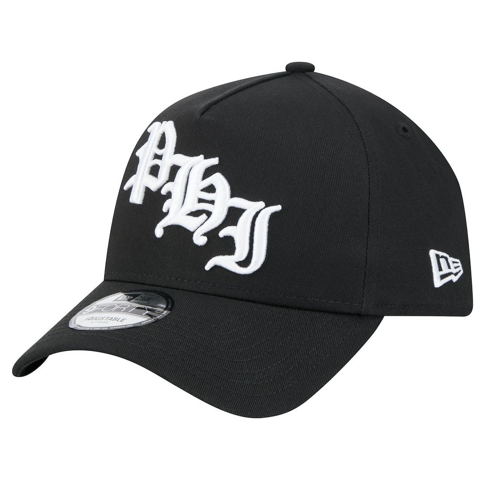 Philadelphia Eagles New Era Mystic 9FORTY A-Frame Adjustable Hat - Black for sale
