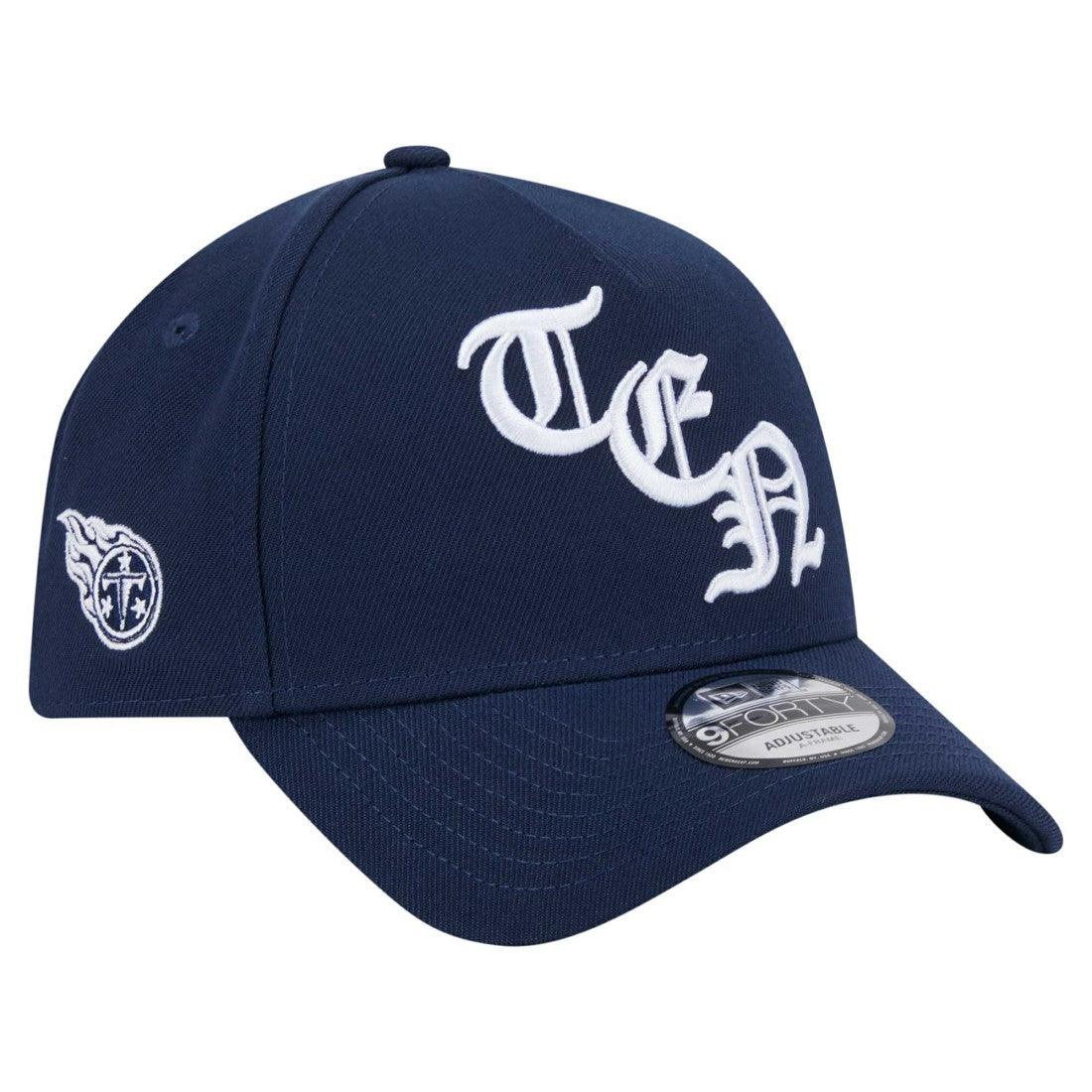 Tennessee Titans New Era Mystic 9FORTY A-Frame Adjustable Hat - Navy outlet